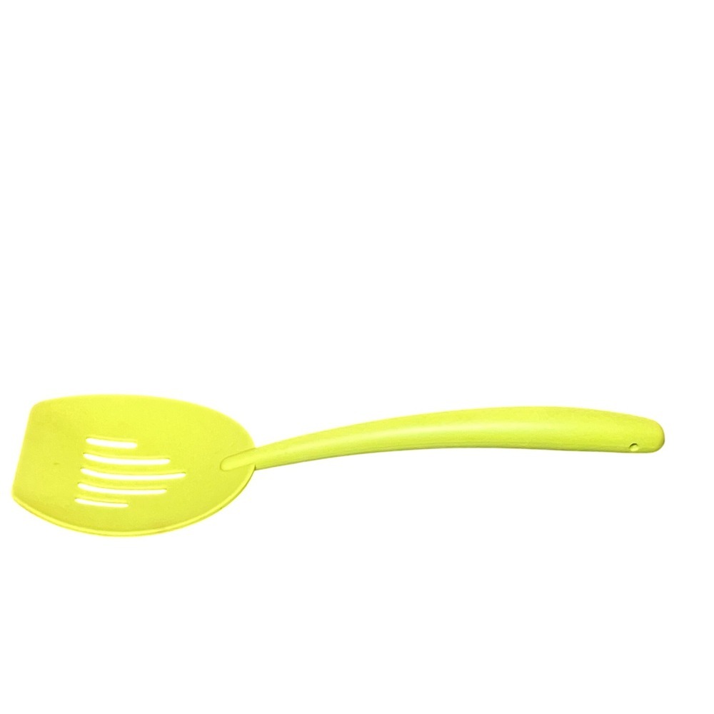 Mepal Rosti Slotted Turner Spatula Kitchen Lime Green Melamine Heat Resistant